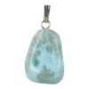 larimar hanger met oogje uit de Dominicaanse republiek