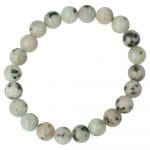 Kiwijaspis armband met 8mm kralen uit Nieuw Zeeland