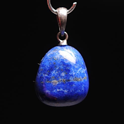 Lapis lazuli hanger met oogje