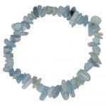 Aquamarijn armband split helder blauw