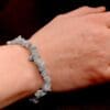 Aquamarijn armband split