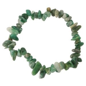 Jade armband split aan rekbaar koord