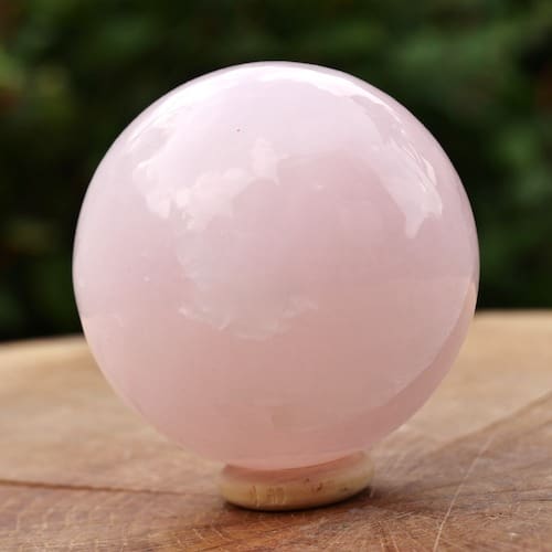 Mangano calciet of roze calciet bol met een diameter van 61mm
