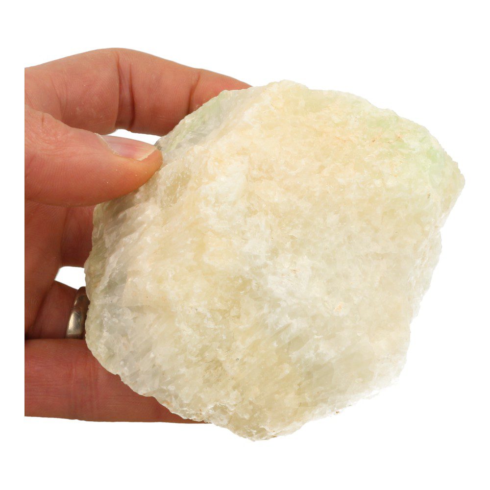 Heerlijk stuk Bosnische calciet van 0,7kg in hand