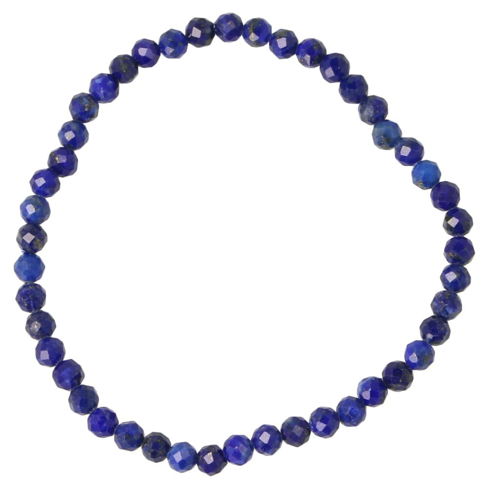 Lapis lazuli armband gefacetteerd