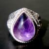 Amethist ring zilver