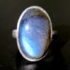 Labradoriet ring in zilver 'LA6'