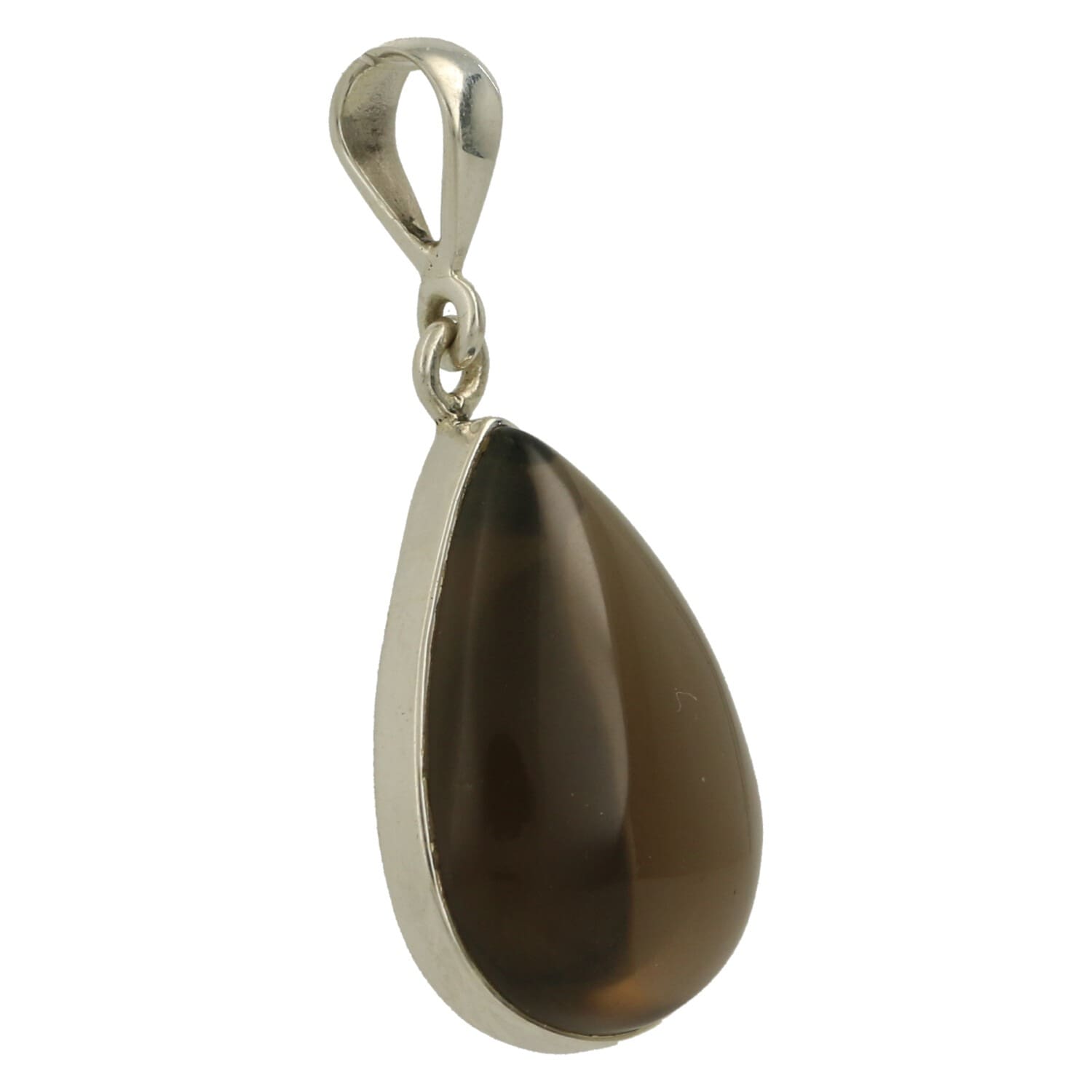 Rookkwarts hanger in zilver 'RK1'