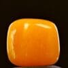 Oranje calciet gepolijst uit Mexico van circa 7 x 7 cm
