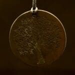 Shungiet hanger levensboom met diameter van circa 5cm