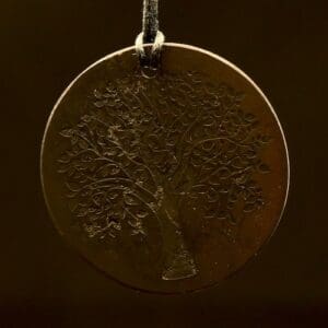 Shungiet hanger levensboom met diameter van circa 5cm