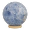 Blauwe calciet bol met diameter van 70mm