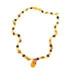 Barnsteen babyketting met schroefsluiting