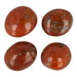 Rode jaspis knuffelsteen