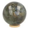 Fraaie labradoriet bol van 8,5cm diameter