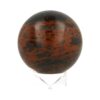 Mahonie obsidiaan bol met diameter van 49mm
