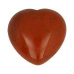 Rode jaspis hart van 4cm breed en hoog