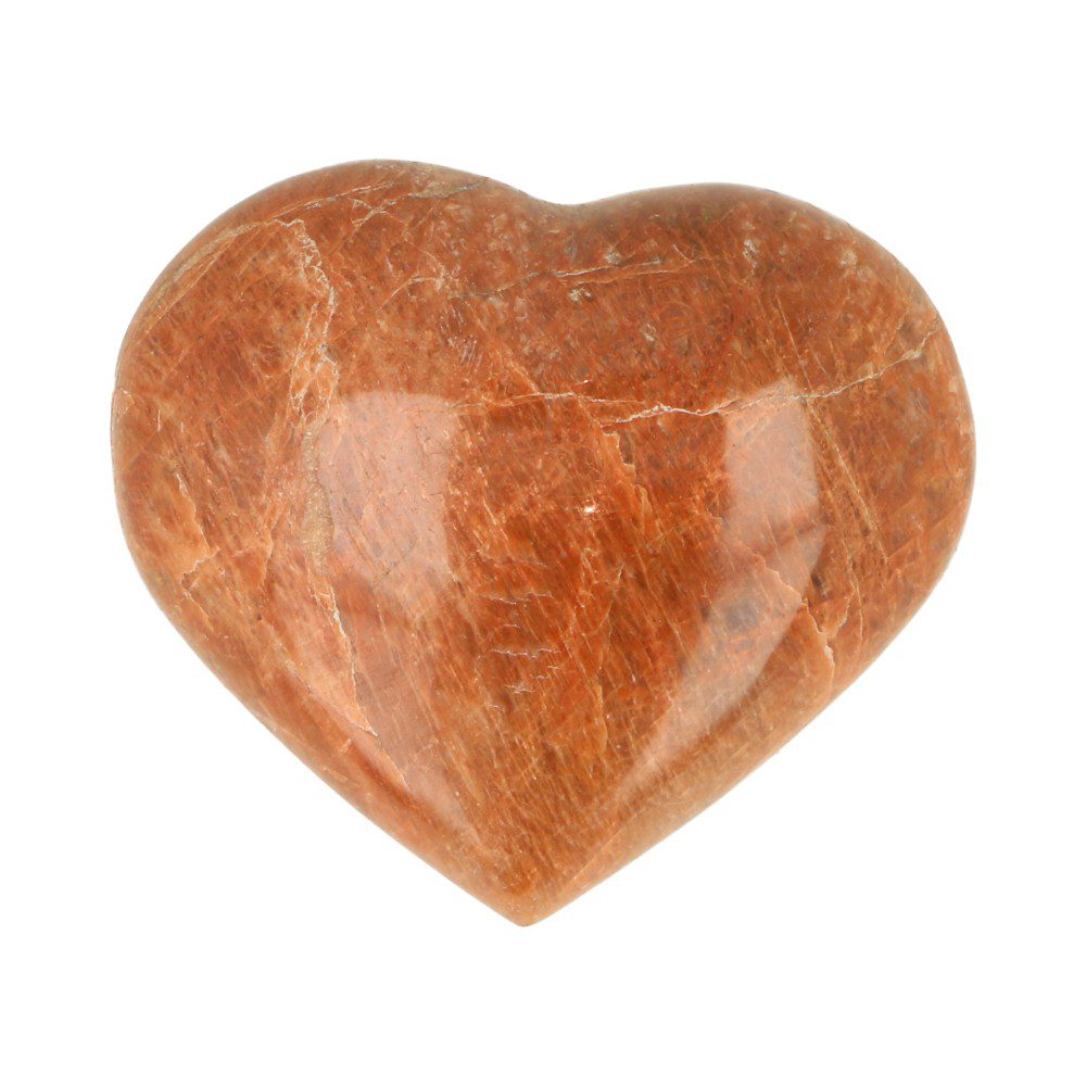 Maansteen hart 53mm