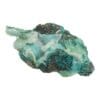 Chrysocolla ruw met fraaie kristallen van 9cm lang