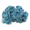 Malachiet ruw uit Congo met fraaie lichtblauwe kleur en unieke kristallen van 8cm