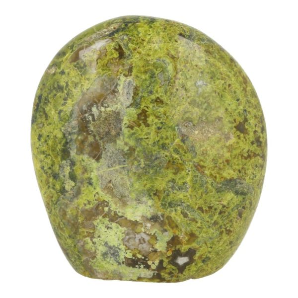 Fraaie helder groene opaal vrije vorm van 93mm hoog