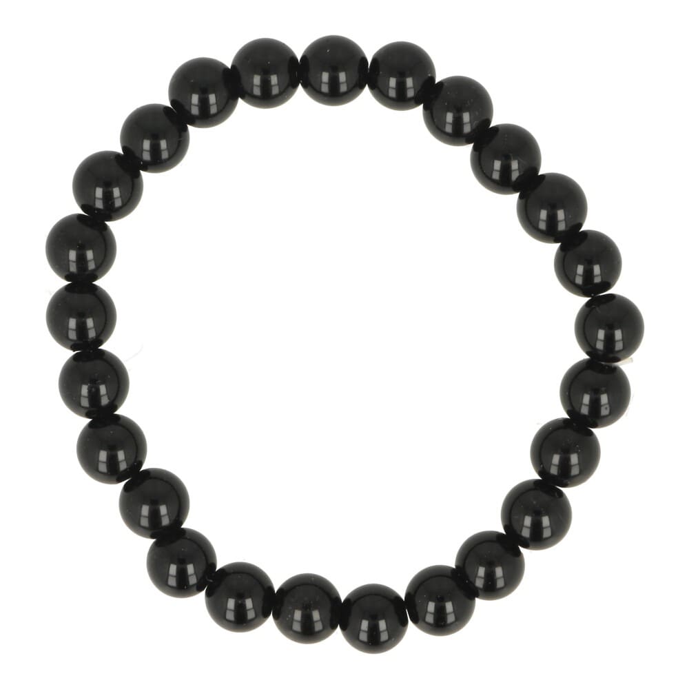 Regenboog obsidiaan armband 8mm