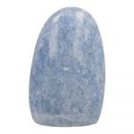 Blauwe calciet gepolijst van 12cm hoog uit Madagaskar
