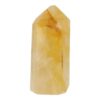 Fraaie golden healer punt in geel van 13,5cm hoog