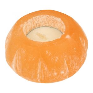 Seleniet Waxinelichtje Oranje Bloem
