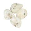 Witte maansteen trommelsteen groot
