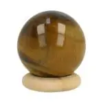 Leuke tijgeroog bol van 3cm diameter