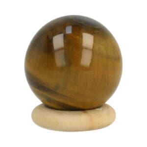 Leuke tijgeroog bol van 3cm diameter