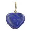 Lapis lazuli hartje hanger met oogje
