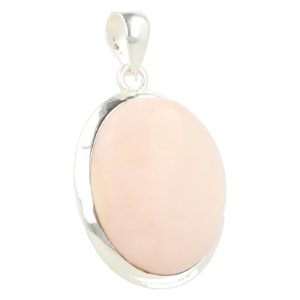 Roze Opaal  Hanger In Zilver ‘RO1’