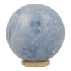 Blauwe calciet bol van 8cm diameter