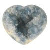 Celestein hart van 11,5 cm breed en fraaie kristallen