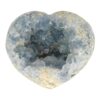 Fraai celestien hart van ruim 13cm breed!