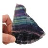 Fraaie fluoriet schijf van 13cm hoog