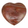 Fraai versteend hout hart van ruim 7cm