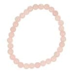 Kinderarmband van rozenkwart met kleine kralen