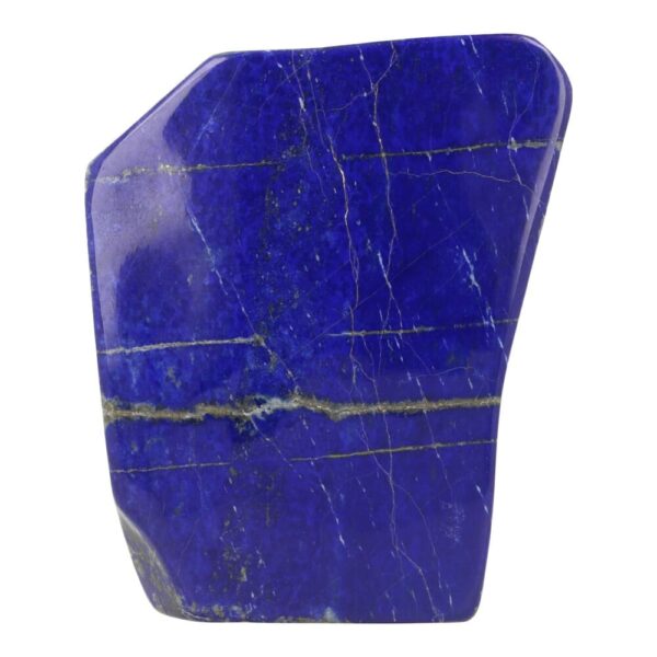 Helder blauwe lapis lazuli gepolijst van bijna 14cm hoof