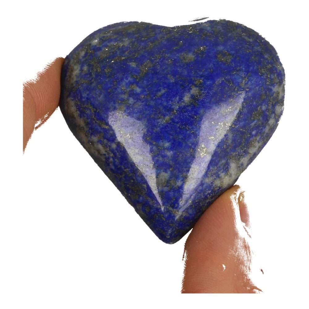 Fraaie kwaliteit lapis lazuli hart van 5,5-6cm breed - nr2
