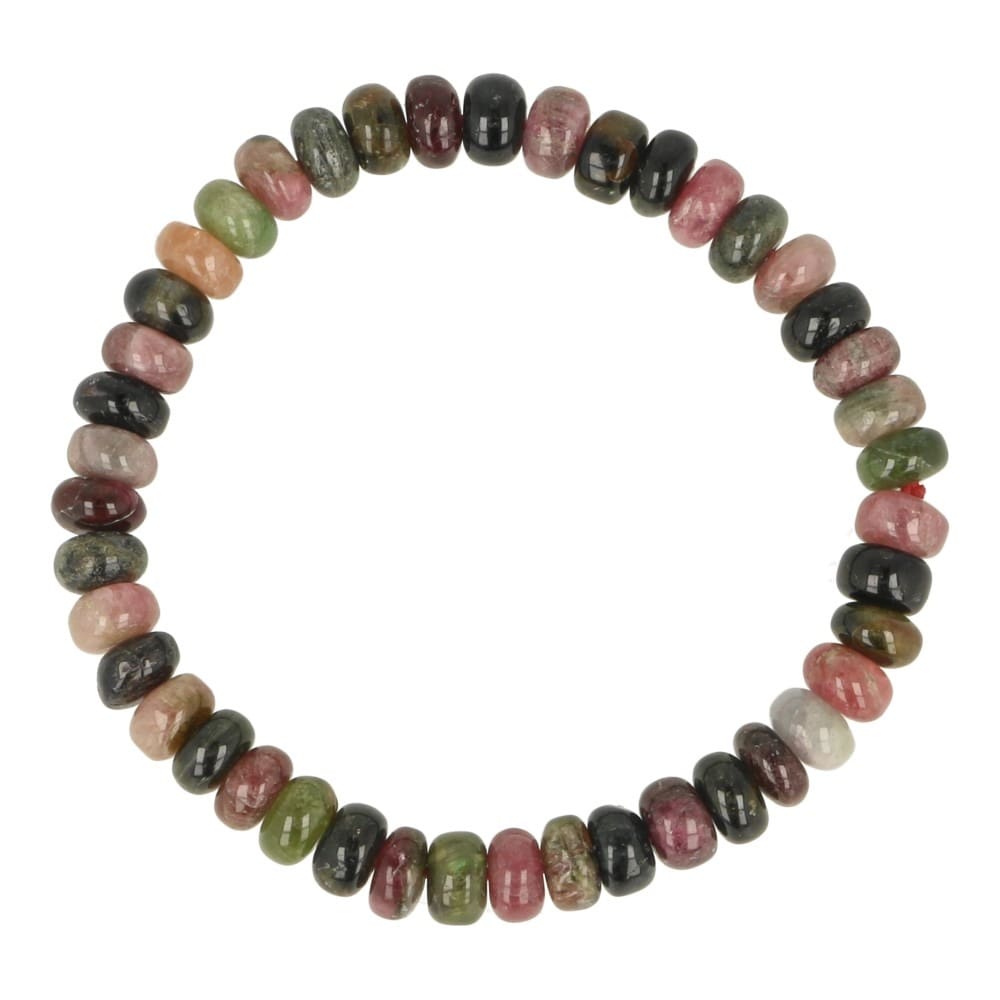Toermalijn armband multicolor 8mm