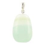 Pistache calciet hanger met oogje van circa 2cm hoog