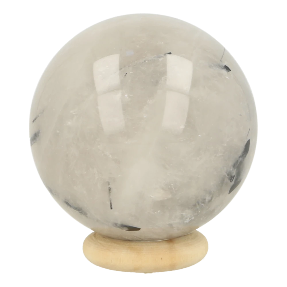 Toermalijnkwarts bol 44mm 'nr9'