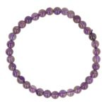 Amethist kinderarmband met kralen van 4mm