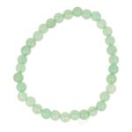 Groene aventurijn kinder armband met kralen van 4mm en 15cm lengte