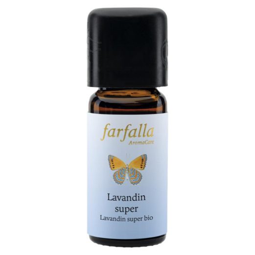Lavandin essentiele olie van Farfalla, 100% biologisch uit Spanje en in 10ml flesje
