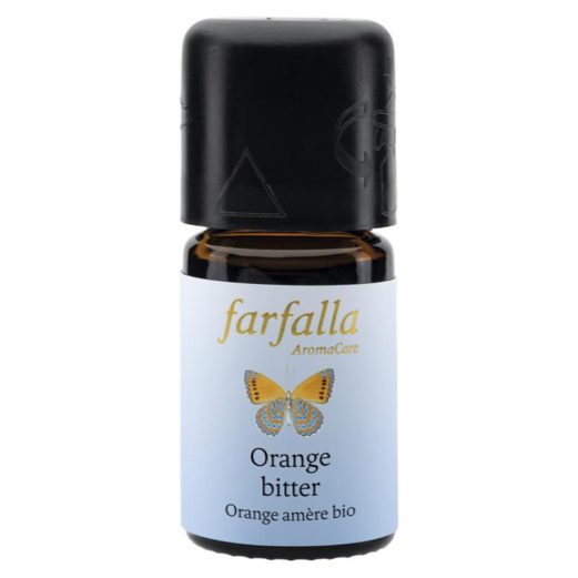 Essentiële olie van biologische bittere sinaasappel van Farfalla, inhoud 5ml