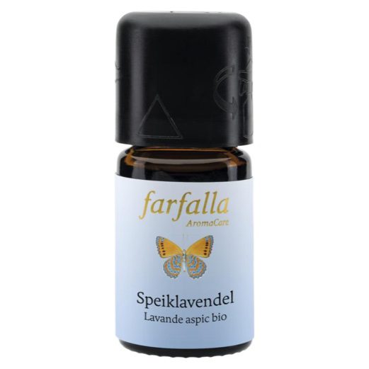 Biologische spijklavendel essentiële olie van Farfalla met inhoud van 5ml